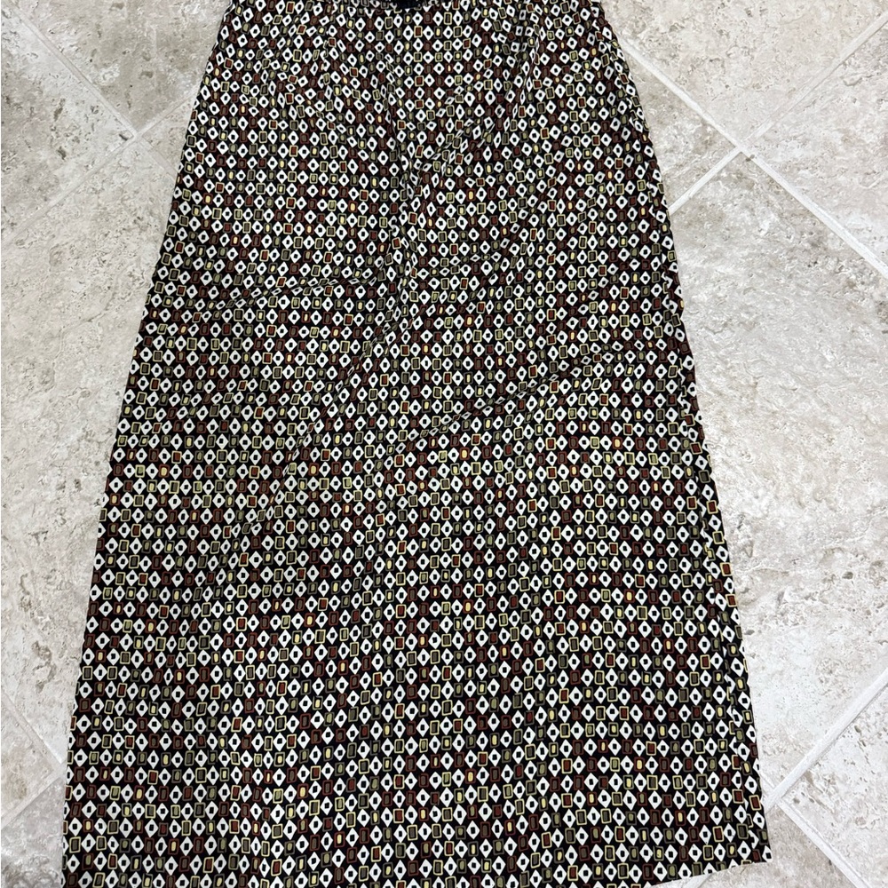 Vintage 90’s Expree Patterned Women's Long Skirt
